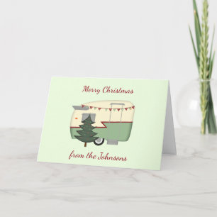   Camper Christmas Kaart