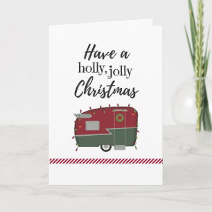   Camper Christmas Kaart