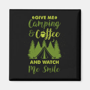 Camper Coffee Gift Magneet