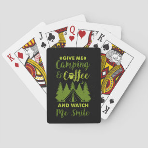 Camper Coffee Gift Pokerkaarten