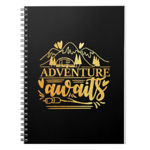 Camper Gift Adventure is op zijn plaats Notitieboek