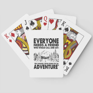 Camper Gift   Eenieder heeft een vrijdag nodig Pokerkaarten