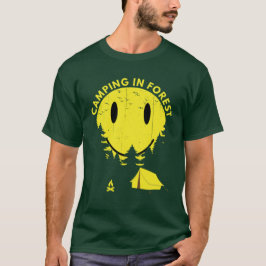 Camper Gift in Forest Funny Camp Camper T-shirt