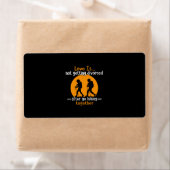 Camper Gift Love is Not Getting Devorced Xmas Etiket (Insitu)