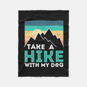 Camper Gift Neem een heek met mijn hond van de v Fleece Deken