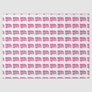 Camper Gift Tissue: "We slapen graag rond" Tissuepapier