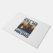 Camper Gift | Verloop met kat op zaterdag Deurmat (Schuin)