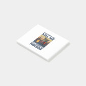 Camper Gift | Verloop met kat op zaterdag Post-it® Notes (Schuin)