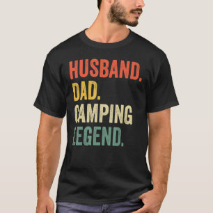 Camper Husband Pap Camping Legend  Vader's T-shirt