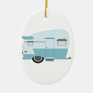 Camper Keramisch Ornament