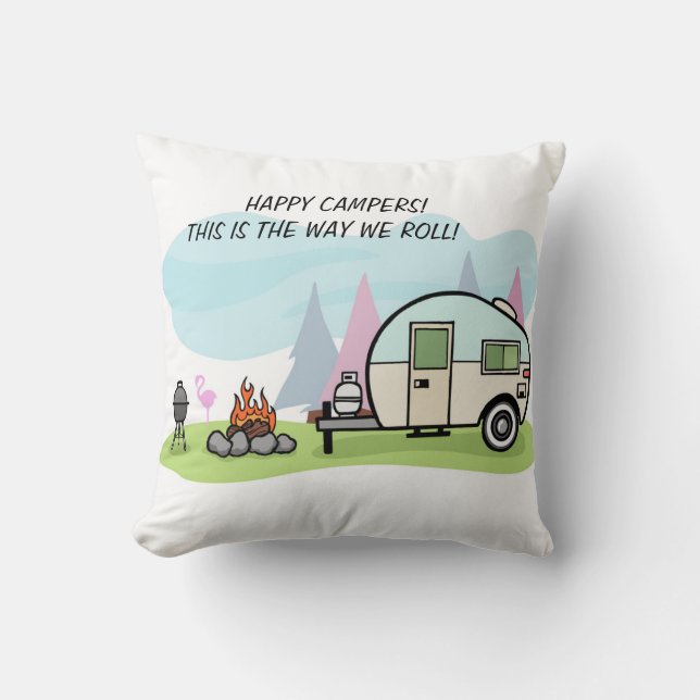 camper kussen is de manier waarop we rollen (Voorkant)