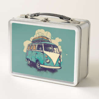 Camper Life Metal Lunch Box