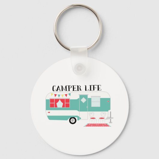 Camper Life Sleutelhanger (Voorkant)