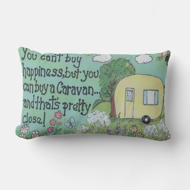 Camper of Motorhome Cushion Kussen (Voorkant)