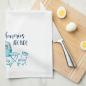 Camper of Motorhome Kitchen Towel Theedoek (Quarter Fold)