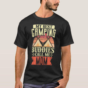 Camper Outdoor Tent Mijn beste Camping Buddies Cal T-shirt