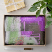 Camper Retro Hippie Geluk is het kamperen Tissuepapier (Geschenk)