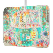 Camper Retro Hippie Groove en Vibe Pop Art Luchtverfrisser (Links)