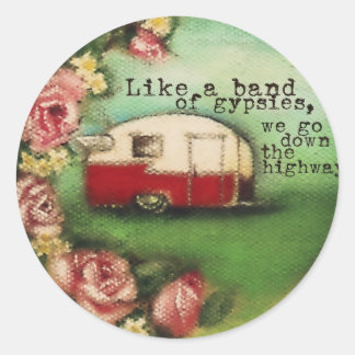  Camper & Rozen Ronde Sticker