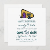 Camper Save The Date (Devant / Derrière)