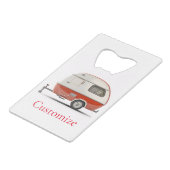 Camper Teardrop Classic Retro Thunder_Cove (Devant Angle)