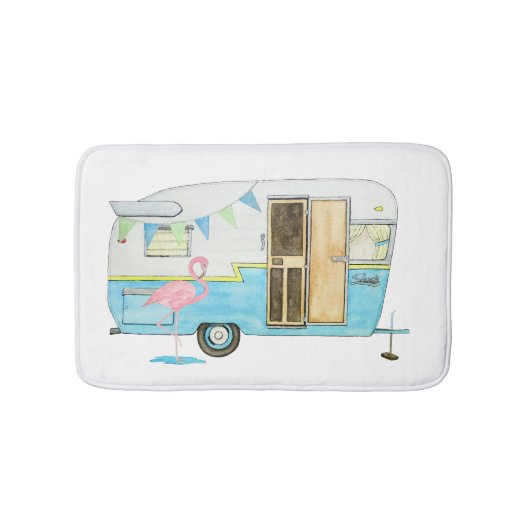  Camper Trailer Bath Mat (Voorkant)