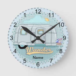 Camper Trailer Ronde Klok