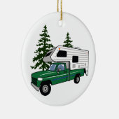 Camper Truck Keramisch Ornament (Rechts)