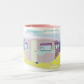 Camper Tweekleurige Koffiemok (Center)