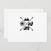 Camper Van Briefkaart (Voorkant / Achterkant)