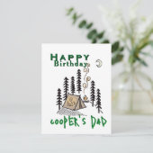 Camper Verjaardag Kaart (Staand voorkant)