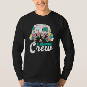 Camper Wine Camping buitenshuis voor de glamping T-shirt