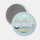 Camperaanhanger  magneet (Voorkant / Achterkant)