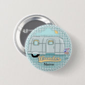 Camperaanhanger ronde button 5,7 cm (Voorkant /achterkant)