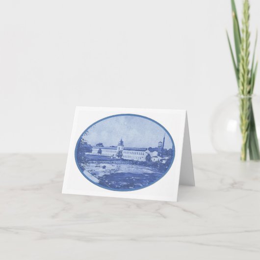 Camperdown Blue Notecard Kaart (Voorkant)