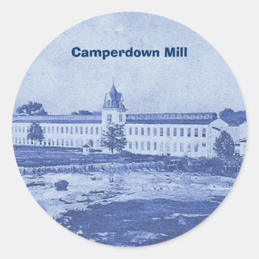 Camperdown Blue Sticker (Voorkant)