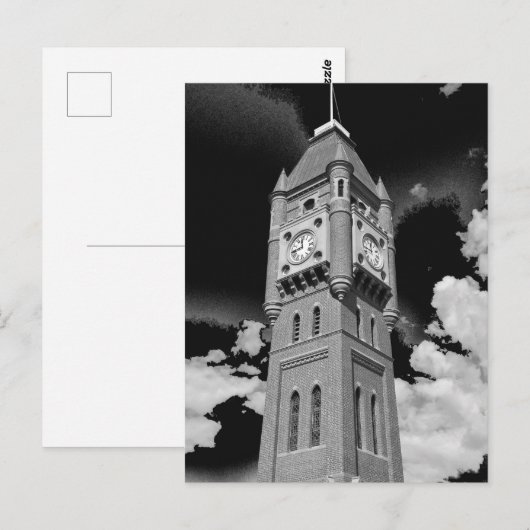 Camperdown Clock Tower Bewaker van de Tijd Briefkaart (Voorkant / Achterkant)