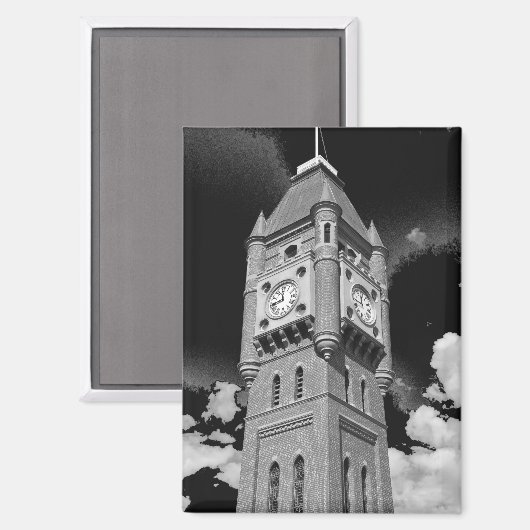 Camperdown Clock Tower Bewaker van de Tijd Magneet (Voorkant / Achterkant)