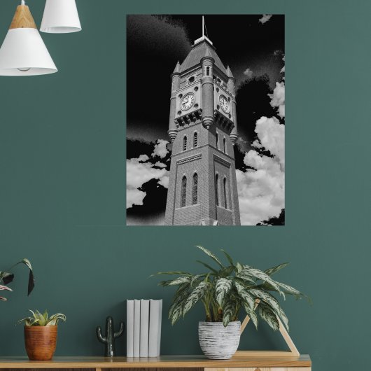 Camperdown Clock Tower Bewaker van de Tijd Poster (Woonkamer 1)