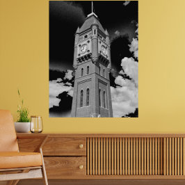 Camperdown Clock Tower Bewaker van de Tijd Poster