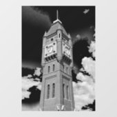 Camperdown Clock Tower Bewaker van de Tijd  Raamsticker (Vel)