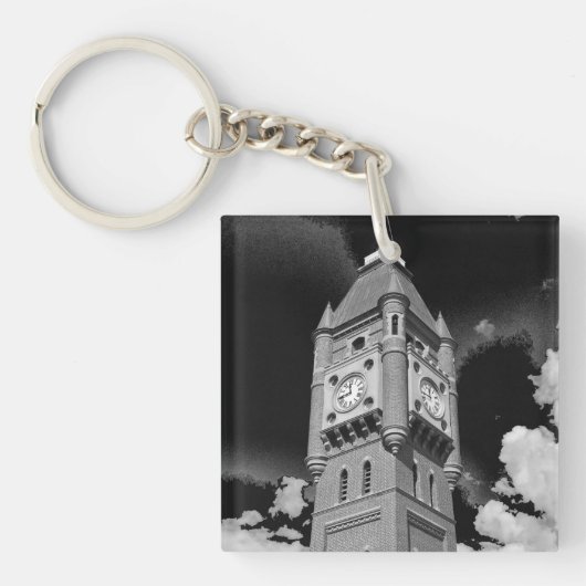 Camperdown Clock Tower Bewaker van de Tijd  Sleutelhanger (Voorkant)