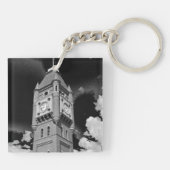 Camperdown Clock Tower Bewaker van de Tijd  Sleutelhanger (Achterkant)