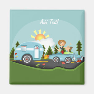 Camper's Dream Life Magneet