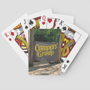Campers Group-speelkaarten Pokerkaarten
