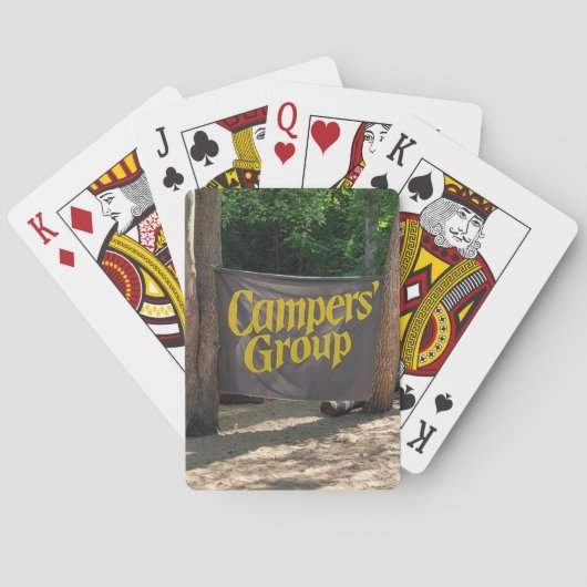 Campers Group-speelkaarten Pokerkaarten (Achterkant)