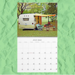  Campers Happy Camping 2023-kalender Kalender