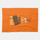 Campers hebben nog meer vun glampbanner theedoek (Horizontaal)