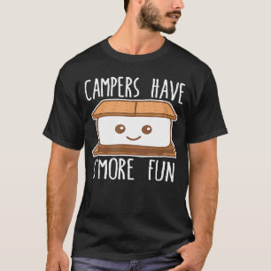 Campers hebben Smore Fun Funny Camping Pun Dark T-shirt