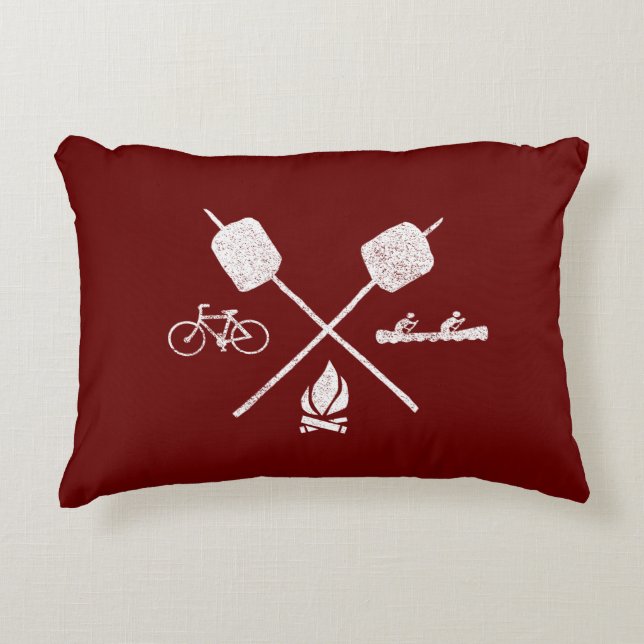 Campers Pillow Decoratief Kussen (Voorkant)